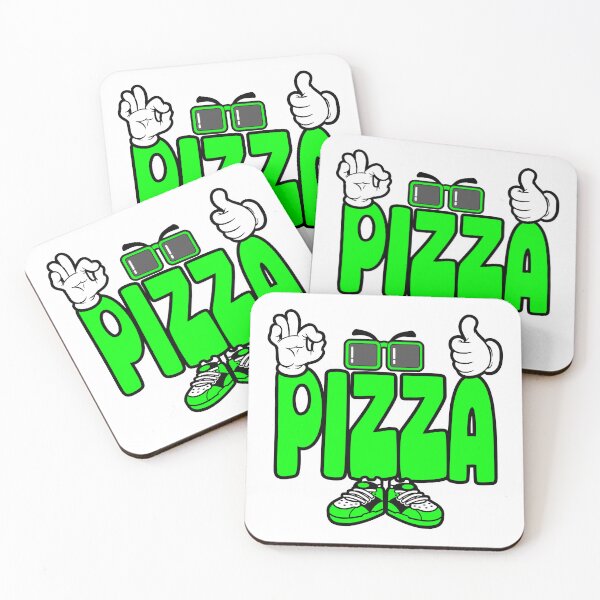 Item preview, Pizza - FOOD design Character Bold Retro designed and sold by NFTWords.