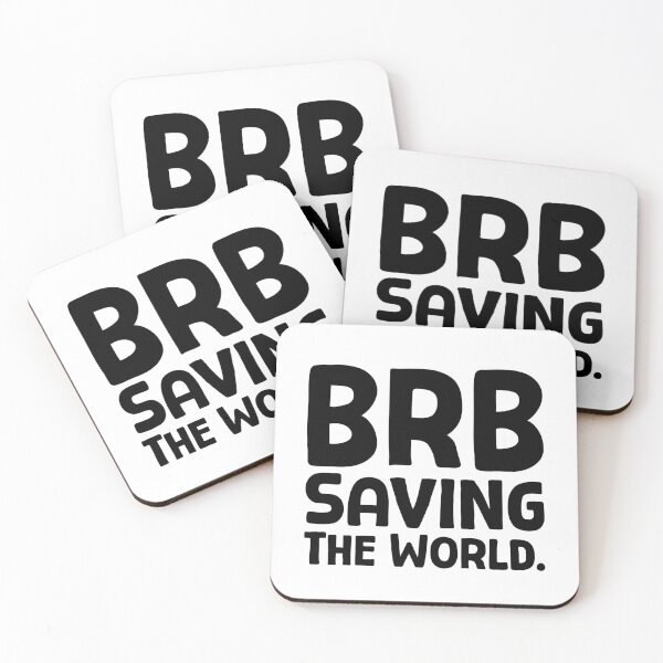 Item preview, BRB Saving The World - B_1 designed and sold by AhmedHelal24795.