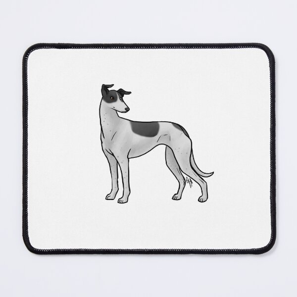 Item preview, Dog - Galgo Español - Black and White designed and sold by Jennifer Stolzer.