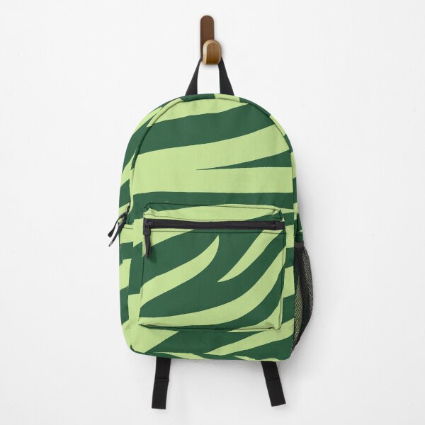 Item preview, Modern Graphic Zebra Print Pattern | Dark Green designed and sold by Frohyou.