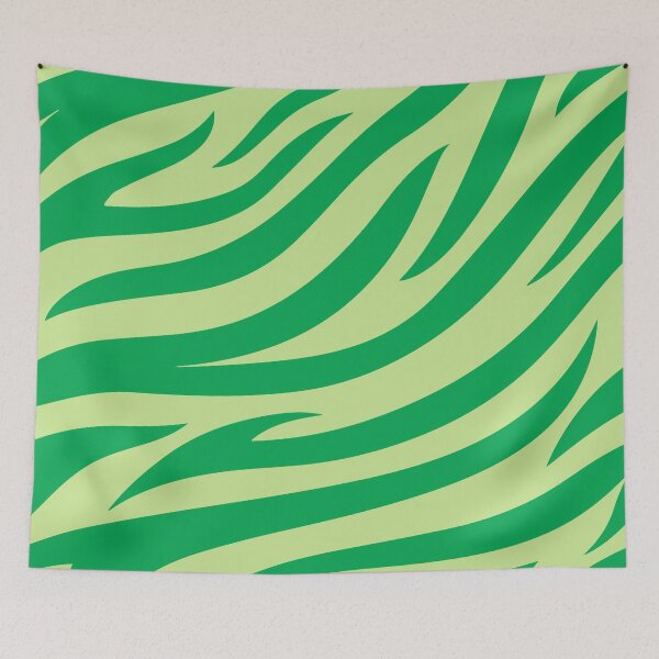 Item preview, Modern Graphic Zebra Print Pattern - Light Green designed and sold by Frohyou.