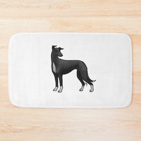 Item preview, Dog - Galgo Español - Black designed and sold by Jennifer Stolzer.