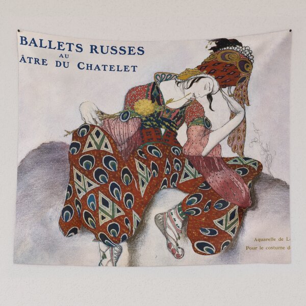 Item preview, Russian Ballet - Art Deco Ballet Costume Illustration Print for Vintage Art Lovers designed and sold by RickE.