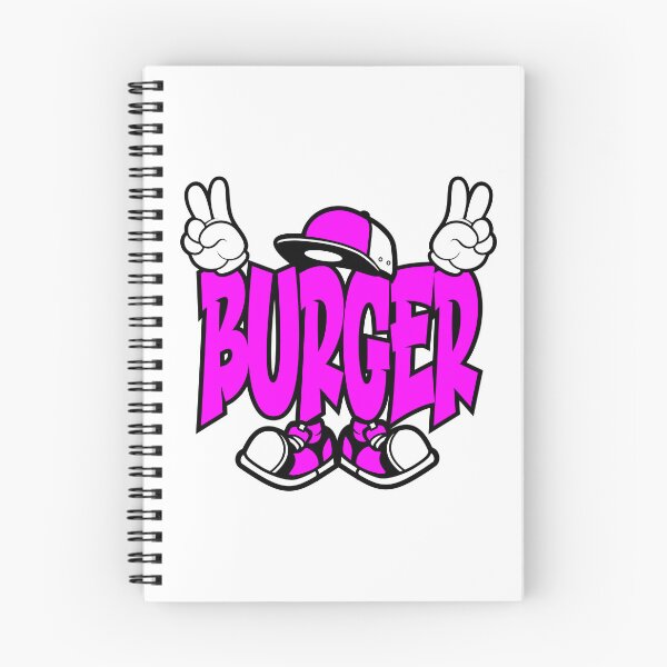 Item preview, Burger - FOOD Lettering Comic Words funny  designed and sold by NFTWords.