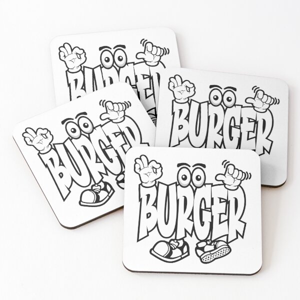 Item preview, Burger - FOOD  Graffitti Character Bold Retro designed and sold by NFTWords.