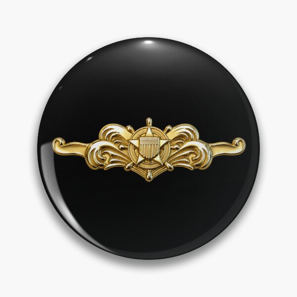 Item preview, USCG - Cutterman - Officer wo txt - 3D - Enhanced designed and sold by Military Insignia Products.