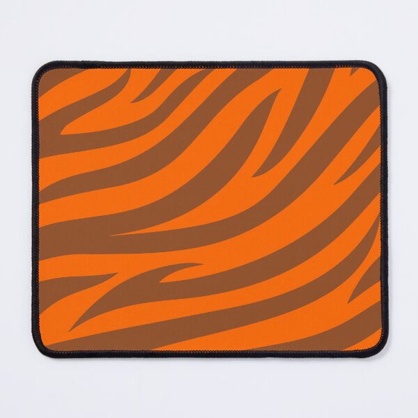 Item preview, Modern Graphic Zebra Print Pattern - Bright Orange designed and sold by Frohyou.