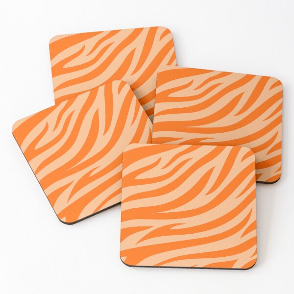 Item preview, Modern Graphic Zebra Print Pattern - Light Orange designed and sold by Frohyou.