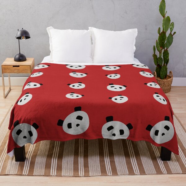 Item preview, Panda Faces on Red. Copyright: © Collugraphic. designed and sold by Collugraphic.