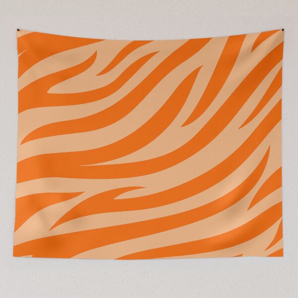 Item preview, Modern Graphic Zebra Print Pattern - Light Orange designed and sold by Frohyou.