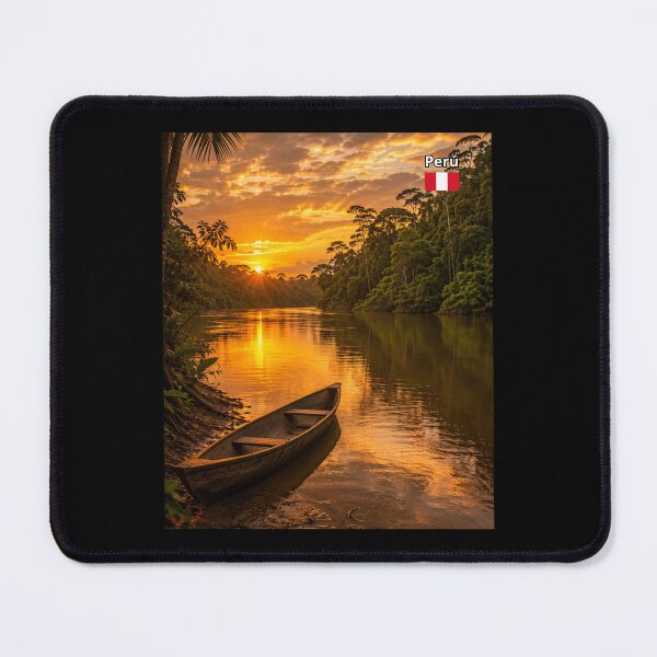 Item preview, Peru Amazon River Sunset designed and sold by Tienda-Vane.