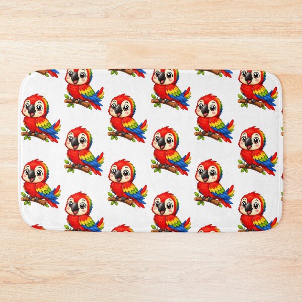 Item preview, Parrot Kawaii Cute Cartoon  designed and sold by BackgroundND.