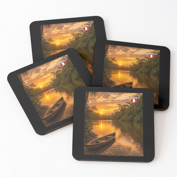 Item preview, Peru Amazon River Sunset  designed and sold by Tienda-Vane.