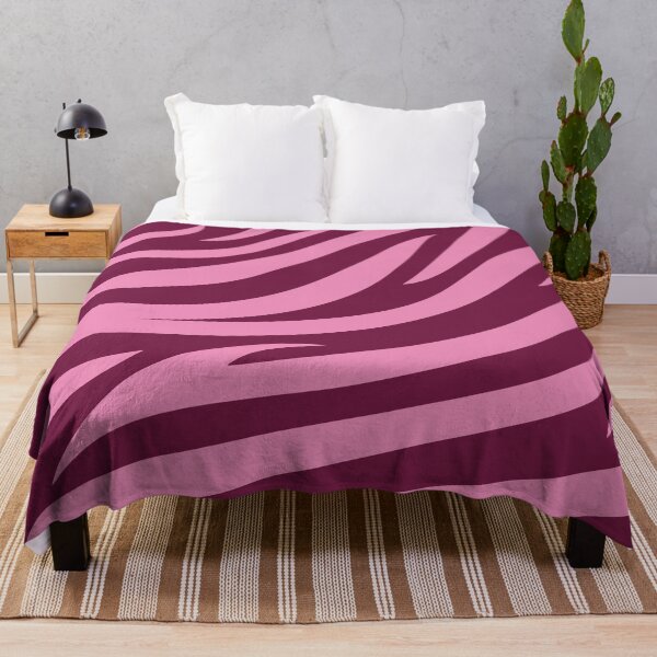 Item preview, Modern Graphic Zebra Print Pattern - Dark Pink designed and sold by Frohyou.