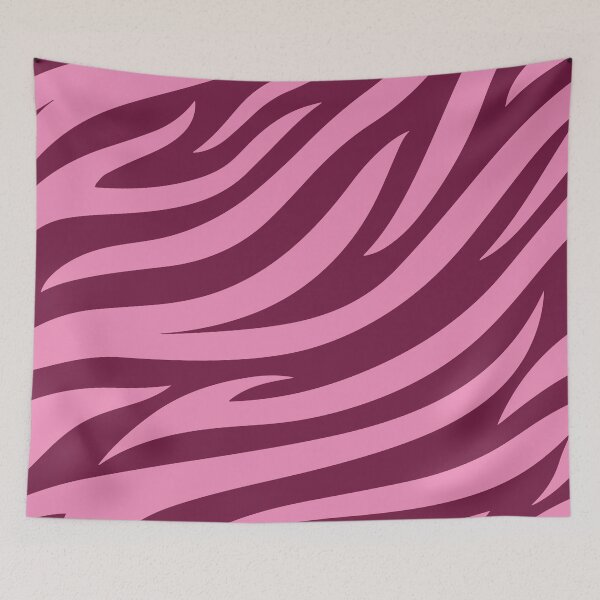 Item preview, Modern Graphic Zebra Print Pattern - Dark Pink designed and sold by Frohyou.