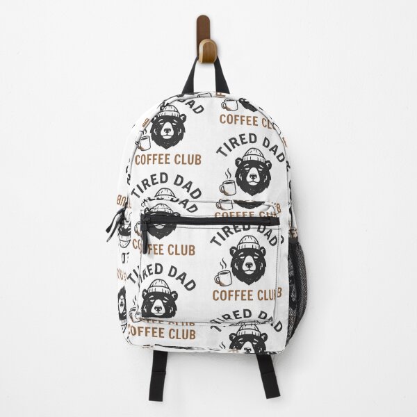 Item preview, Tired Dad Coffee Club Bear designed and sold by Linework Studio.