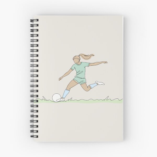 Item preview, Soccer One Line Drawing designed and sold by MaddiLoppnow.