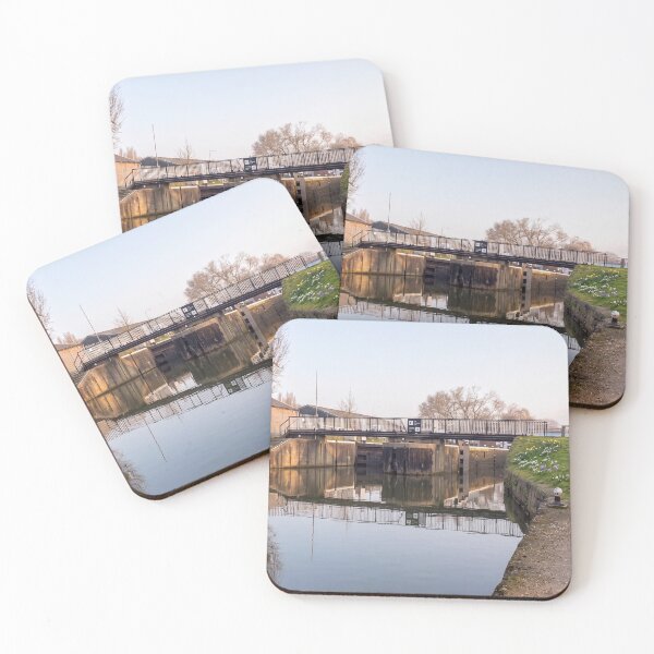 Item preview, Peaceful Canal Lock and Historic Towpath designed and sold by ArtworkNorth.