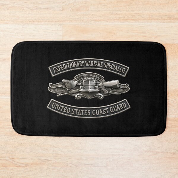 Item preview, USCG - Expeditionary Warfare Specialist w txt - 3D - Enhanced designed and sold by Military Insignia Products.
