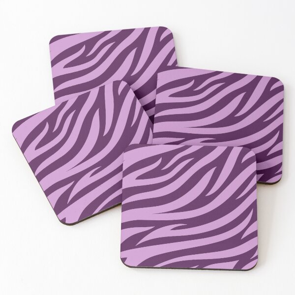 Item preview, Modern Graphic Zebra Print Pattern - Dark Purple designed and sold by Frohyou.