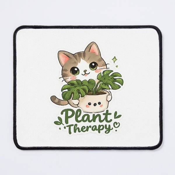 Item preview, Socially Awkward Proficiently Plant Obsessed - Cute Plant Therapy Sticker designed and sold by Salwastore.