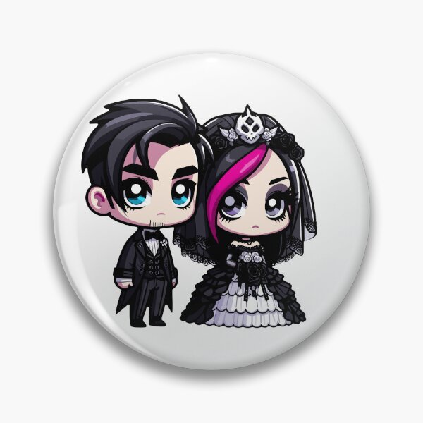 Item preview, Cool Goth Couple designed and sold by Monkey-Bar.