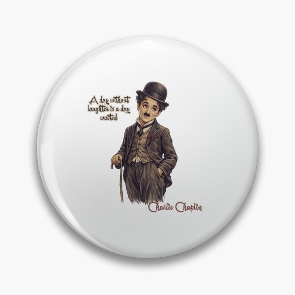 Item preview, Charlie Chaplin Vintage Graphic Art - Iconic Movie Quote Poster designed and sold by KaBaRen.