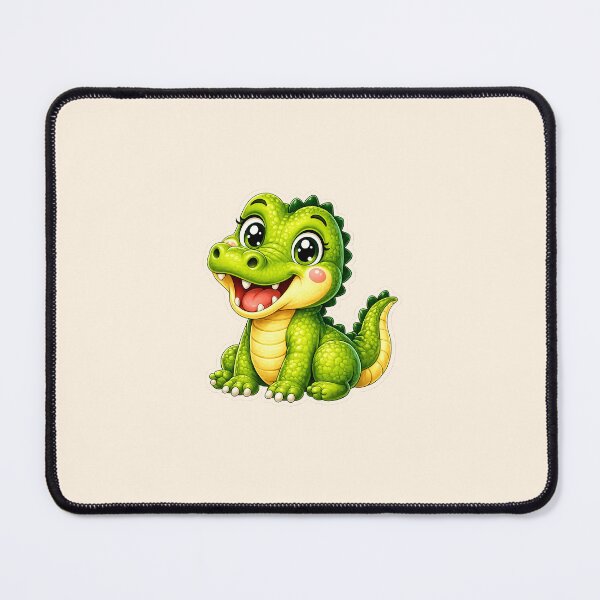 Item preview, Alligator Kawaii Cute Cartoon  designed and sold by BackgroundND.