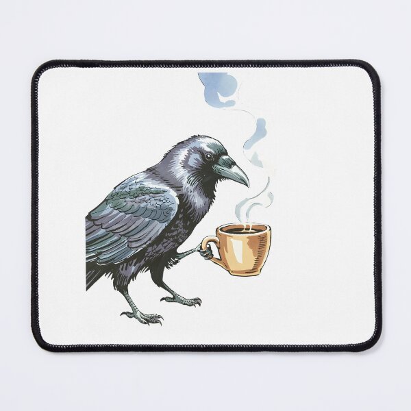 Item preview, Raven Coffee Cup designed and sold by Roy & Tiffany.