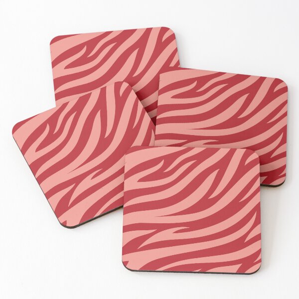 Item preview, Modern Graphic Zebra Print Pattern - Dark Red designed and sold by Frohyou.