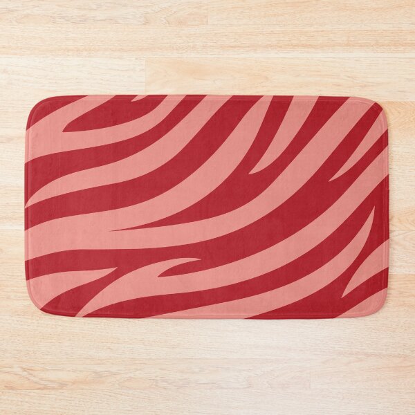 Item preview, Modern Graphic Zebra Print Pattern | Dark Red designed and sold by Frohyou.