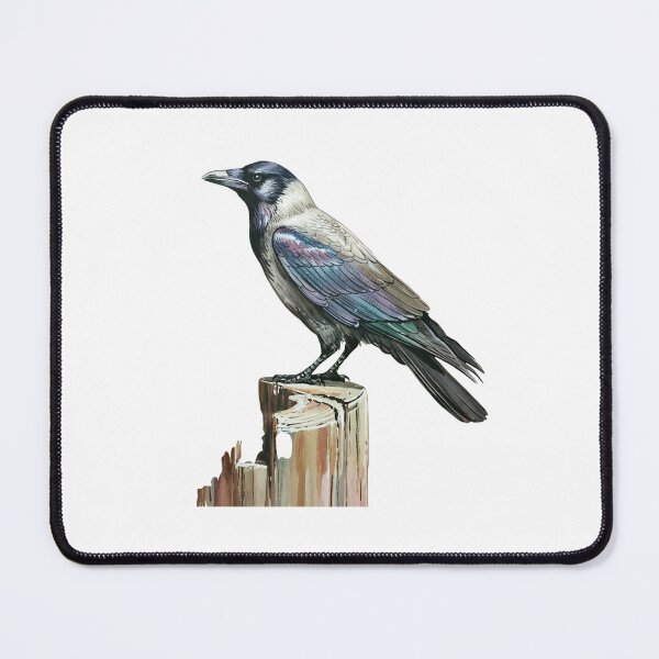 Item preview, Raven Wooden Post designed and sold by Roy & Tiffany.