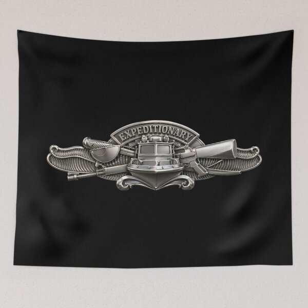 Item preview, USCG - Expeditionary Warfare Specialist wo txt - 3D - Enhanced designed and sold by Military Insignia Products.