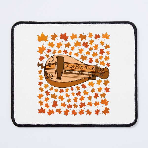 Item preview, Fall Hurdy Gurdy With Leaves, Folk Musician Autumn designed and sold by doodlerob.