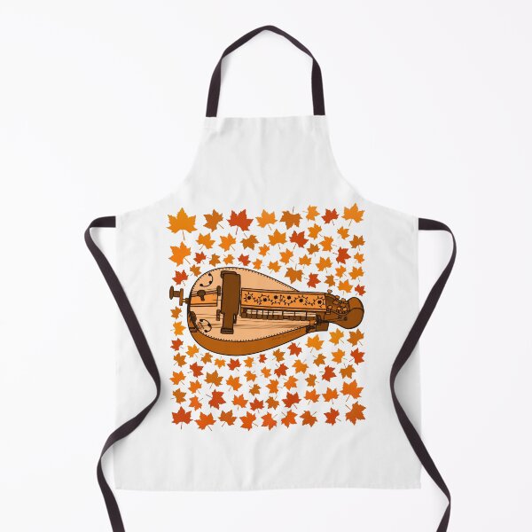 Item preview, Fall Hurdy Gurdy With Leaves, Folk Musician Autumn designed and sold by doodlerob.