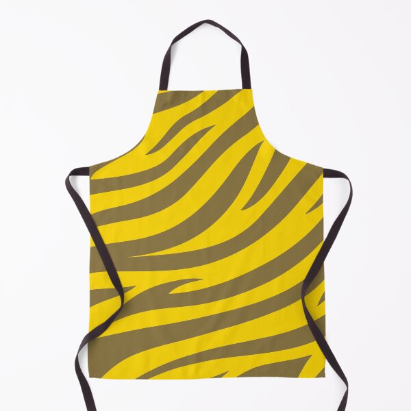 Item preview, Modern Graphic Zebra Print Pattern - Bright Yellow designed and sold by Frohyou.