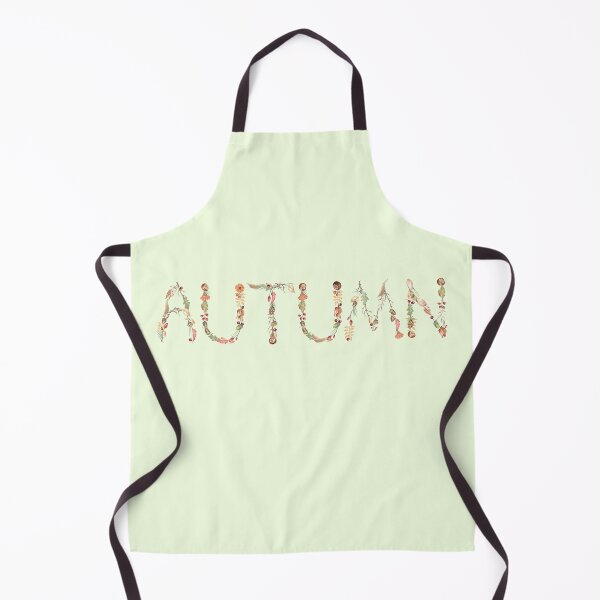 Item preview, Autumn Word - Botanical Lettering designed and sold by Flowersforbear.
