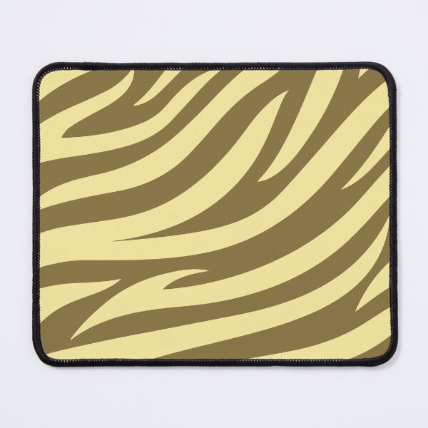 Item preview, Modern Graphic Zebra Print Pattern - Dark Yellow designed and sold by Frohyou.
