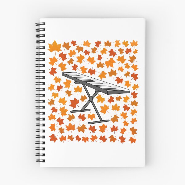 Item preview, Fall Keyboard With Leaves, Keyboardist Pianist Musician Autumn designed and sold by doodlerob.