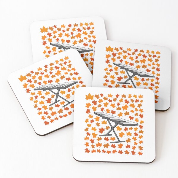 Item preview, Fall Keyboard With Leaves, Keyboardist Pianist Musician Autumn designed and sold by doodlerob.