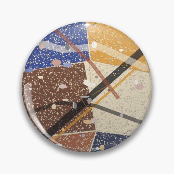 Item preview, Solar Fracture – Hand-Painted Encaustic Abstract designed and sold by FineDesignARCH.
