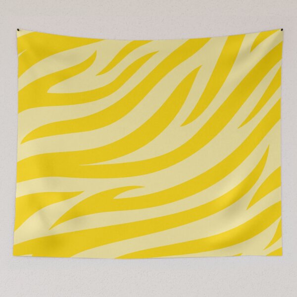 Item preview, Modern Graphic Zebra Print Pattern - Light Yellow designed and sold by Frohyou.