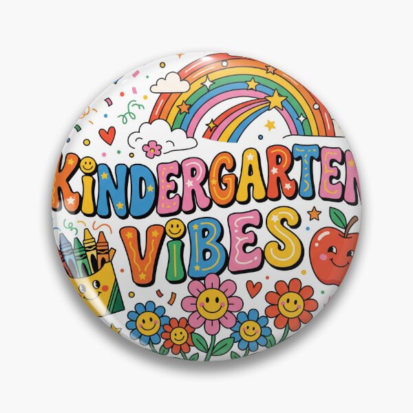 Item preview, Kindergarten Vibes – Groovy Back to School Shirt designed and sold by khalidnasr.
