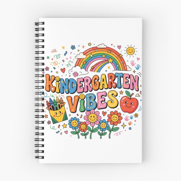Item preview, Kindergarten Vibes – Groovy Back to School Shirt designed and sold by khalidnasr.