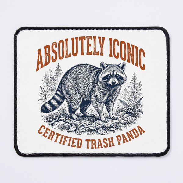 Item preview, Absolutely Iconic Certified Trash Panda Vintage Raccoon designed and sold by ArtistriWear.