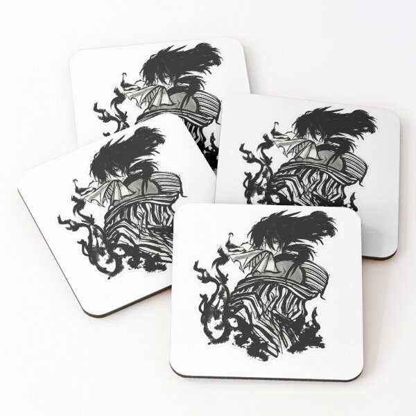 Item preview, Shadow Ronin Ink Warrior designed and sold by ZenOtaku Lab.