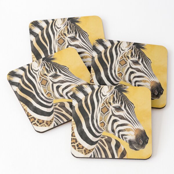 Item preview, «African Pop Art: Zebra» designed and sold by  BoomPoster.