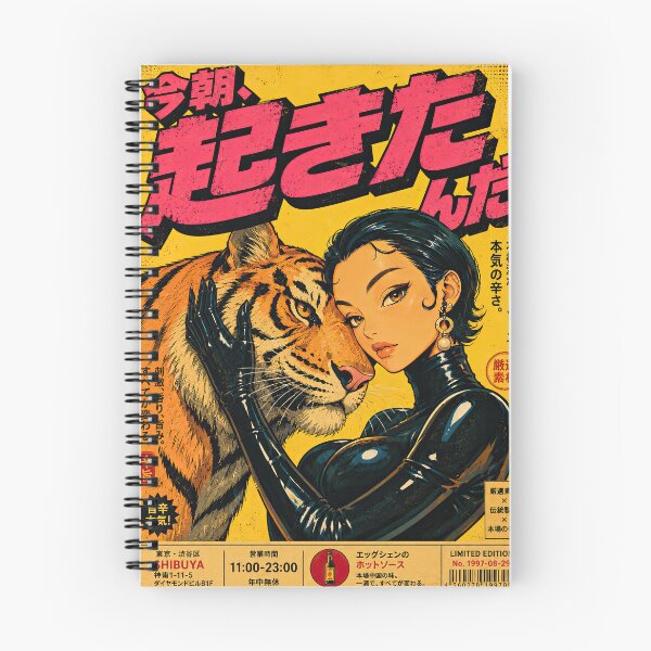 Item preview, Japanese Pop Art Tiger Fashion Poster designed and sold by obstinator.