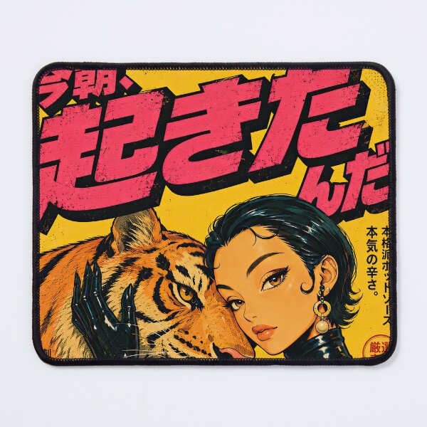 Item preview, Japanese Pop Art Tiger Fashion Poster designed and sold by obstinator.