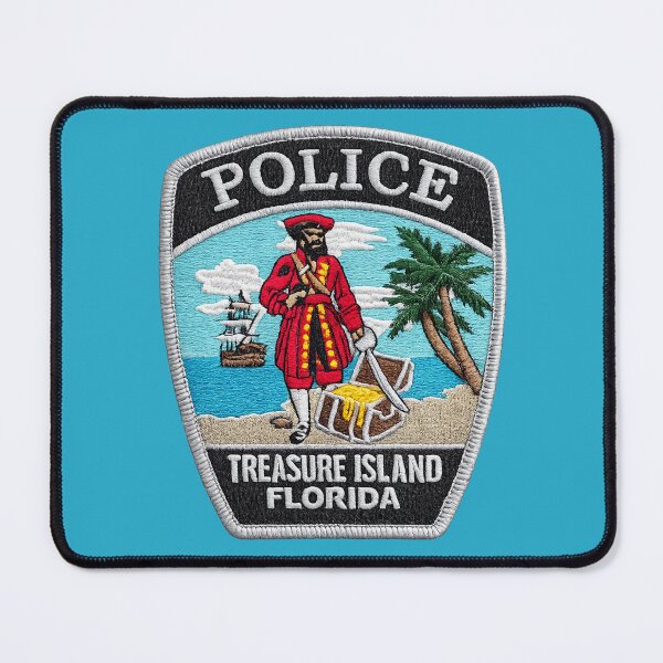 Item preview, Treasure Island Police Department (Florida) designed and sold by LockedUp.